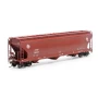 ATHG15432 HO ACF 4600 3-Bay Center Flow Hopper, ATSF no. 314337