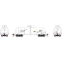 ATHG25767 HO 13,600-Galon Acid Tank, UTLX/White no. 11330