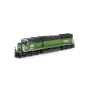ATHG75640 HO SD60M Tri-Clops w/DCC and Sound, BN no. 9242