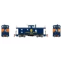 ATHG78582 HO C-20 ICC Caboose w/Lights, Nand W no. 500850