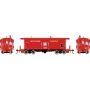 ATHG78599 HO Bay Window Caboose w/Lights,Western Pacificno. 482