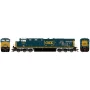 ATHG83092 HO ES40DC, CSX/Boxcar no. 5250