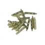 BILBF0145 RAIL STANCHION (3HOLE/14MM) (20/PK)