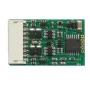 D13J 4-Function DCC Control Decoder w/9-Pin DCC Plug -- 10-Pack: 1.03 x .63 x .185" 26 x 16.5 x 4.7mm