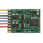 D13WP 4-Function DCC Control Decoder w/8-Pin DCC Plug -- 1.03 x .63 x .185" 26 x 16.5 x 4.7mm