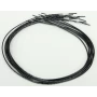 Power Drop 22AWG Wire Feeders -- Red 16" 40.6cm pkg(10)