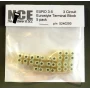 3-Circuit Eurostyle Terminal Strips -- For 14-24 AWG Wire pkg(5)