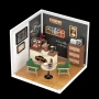 Rolife Super Creator Daily Inspiration Cafe Plastic DIY Miniature House Kit