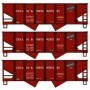 ACU1230 USRA Hopper 3-Car Set  HO