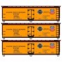 ACU8120 HO 40' Wood Reefer  3-Car Set  PFE