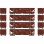 ATH14275 HO RTR 40' OB Ballast Hopper/Load  ARR num2 (4)