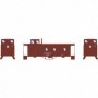 ATH14468 N 30' 3-Window Caboose  SF num1355