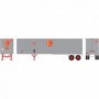 ATH14541 HO RTR 40' Fruehauf Z-Van Trailer  KCS num20-5035