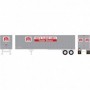 ATH14546 HO RTR 40' Fruehauf Z-Van Trailer  RI num20-7490