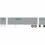 ATH14554 HO RTR 40' Fruehauf Z-Van Trailer  VTR num207699