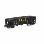 ATH17630 N 40' 3-Bay Ribbed Hopper w/Load  P&LE num80376