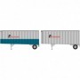 ATH2296 N 28' Trailers w/Dolly  Transcon (2)