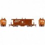 ATH23122 N Bay Window Caboose  SSW num83