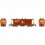 ATH23123 N Bay Window Caboose  SSW num86