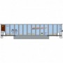 ATH25022 N Bethgon Coalporter w/Load  BNSF/Wedge num4 (5)