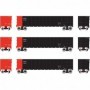 ATH27136 HO RTR Thrall High Side Gondola w/Load SATX num3 (3)