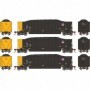ATH29606 HO RTR Bathtub Gondola w/Load  UP/Black num2 (3)