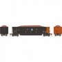 ATH29616 HO RTR Bathtub Gondola w/Load  DJJX num1105