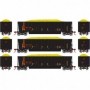 ATH29626 HO RTR Bathtub Gondola w/Load  SULX num2 (3)