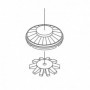 ATH31002 HO Fans Set  36in Button Top/CF7 (3)