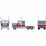 ATH41063 HO RTR KW Tractor  Metallic Blue & Red