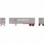 ATH5429 N 40' Fruehauf Z-Van Smooth Trailer Clinchfieldnum1