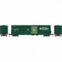 ATH67707 HO RTR 50' Evans DD Plug Box  BCOL num800422