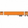 ATH72731 HO RTR 53' Wabash Duraplate Trailer  Schneider num3