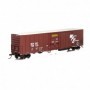 ATH72874 HO RTR 57' PCF Mechanical Reefer BNSF/Brownnum799155