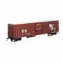 ATH72875 HO RTR 57' PCF Mechanical Reefer BNSF/Brownnum799495