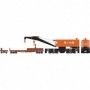 ATH75418 HO RTR 200-Ton Crane w/Tender  NS/Orange num92545