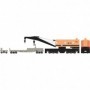 ATH75420 HO RTR 200-Ton Crane w/Tender  MOW num855