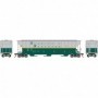 ATH81500 HO RTR FMC 4700 Covered Hopper  RBM&N num9911