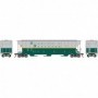 ATH81502 HO RTR FMC 4700 Covered Hopper  RBM&N num9918