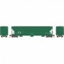 ATH81752 HO RTR FMC 4700 Covered Hopper  BN/Bland num460358