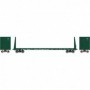 ATH90533 HO RTR 60' Bulkhead Flat  BCOL num864285