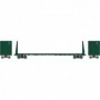 ATH90534 HO RTR 60' Bulkhead Flat  BCOL num866088