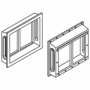 ATH95350 HO All-Weather Window Set  2 Pane/Shallow/Angle(6)