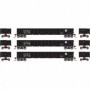 ATH97371 HO RTR 52' Mill Gondola  BNSF/Black (3)