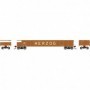 ATH97392 HO RTR 52' Mill Gondola  HZGX num3901