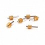 ATHG40063 HO Worm Gear with Shaft  Brass (6)