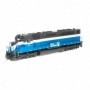 ATHG63704 HO SDP45 w/DCC & Sound  GN num331