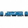 ATHG64695 HO GP40-2 w/DCC & Sound, CR ex RDG 3275