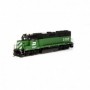ATHG65692 HO GP50  BN/Green & Black num3105