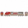 ATHG70644 HO SD75M w/DCC & Sound  BNSF/Warbonnet num8275